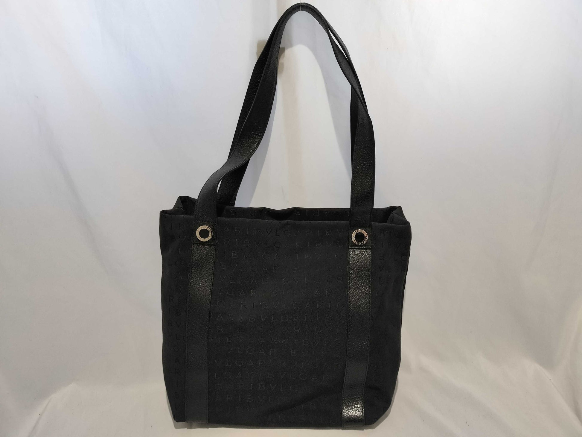 BVLGARI Logomania Shoulder Tote Handbag