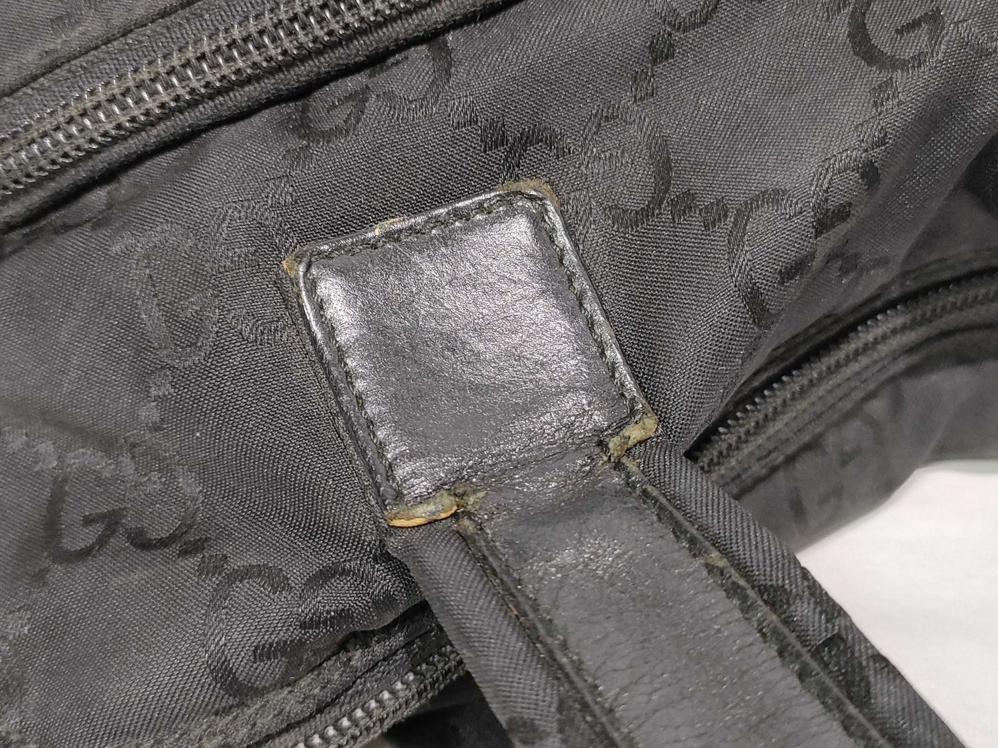 GUCCI GG nylon tote bag