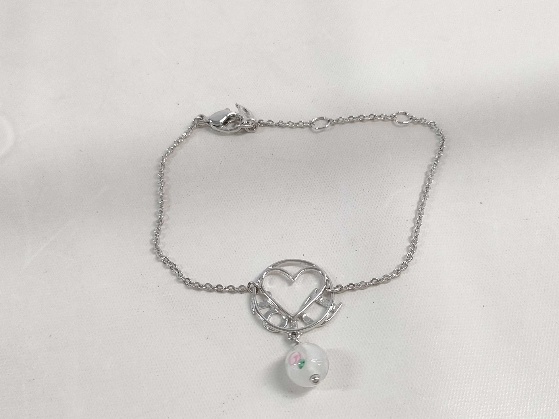 Dior Bracelet Heart Logo Bracelet Bangle