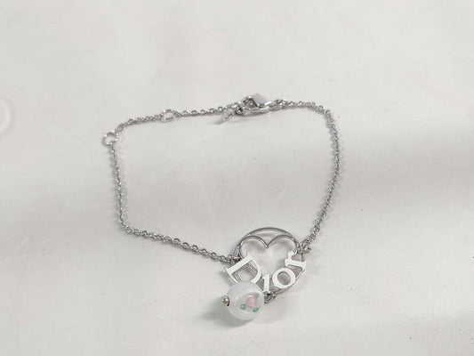 Dior Bracelet Heart Logo Bracelet Bangle
