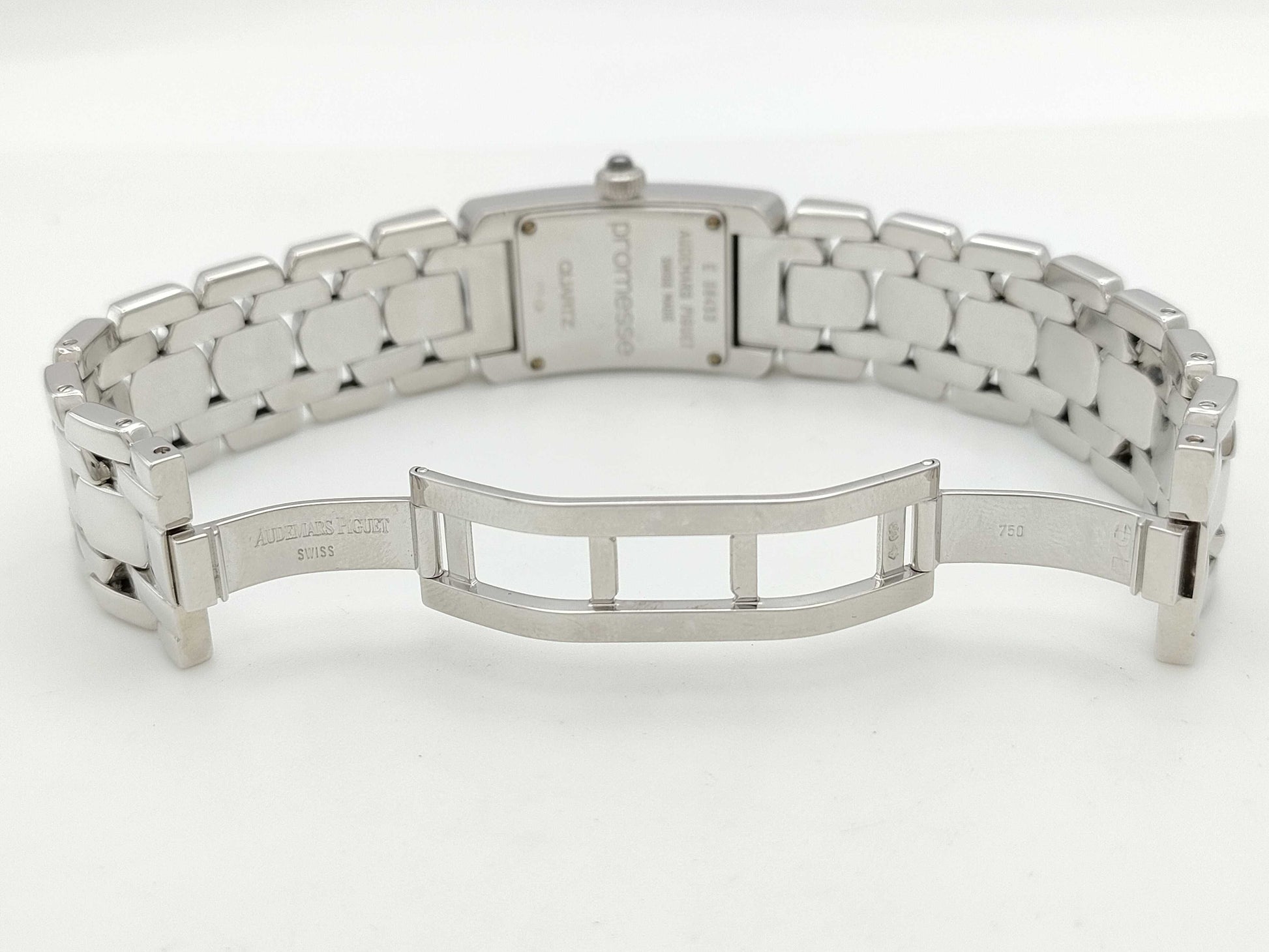 AUDEMARS PIGUET E98453 Quartz Black Dial 18K Gold Women's Watch