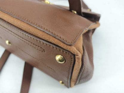 Yves Saint Laurent Muse Two Leather 2-Way Handbag