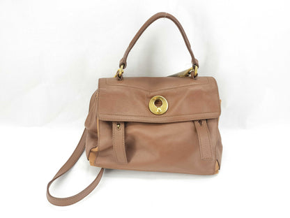 Yves Saint Laurent Muse Two Leather 2-Way Handbag