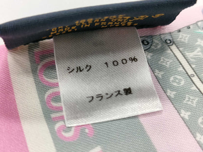 LOUIS VUITTON Monogram Scarf M76969 Silk Bandeau Fleur Ribbon Scarf Other Accessories