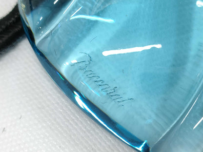 Baccarat Baccarat Crystal Heart Necklace Necklace