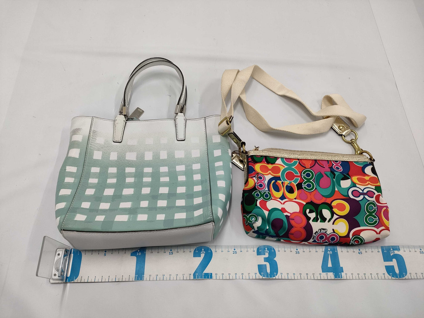 COACH 3 Piece Set Carriage Logo 30136 12927 Handbag