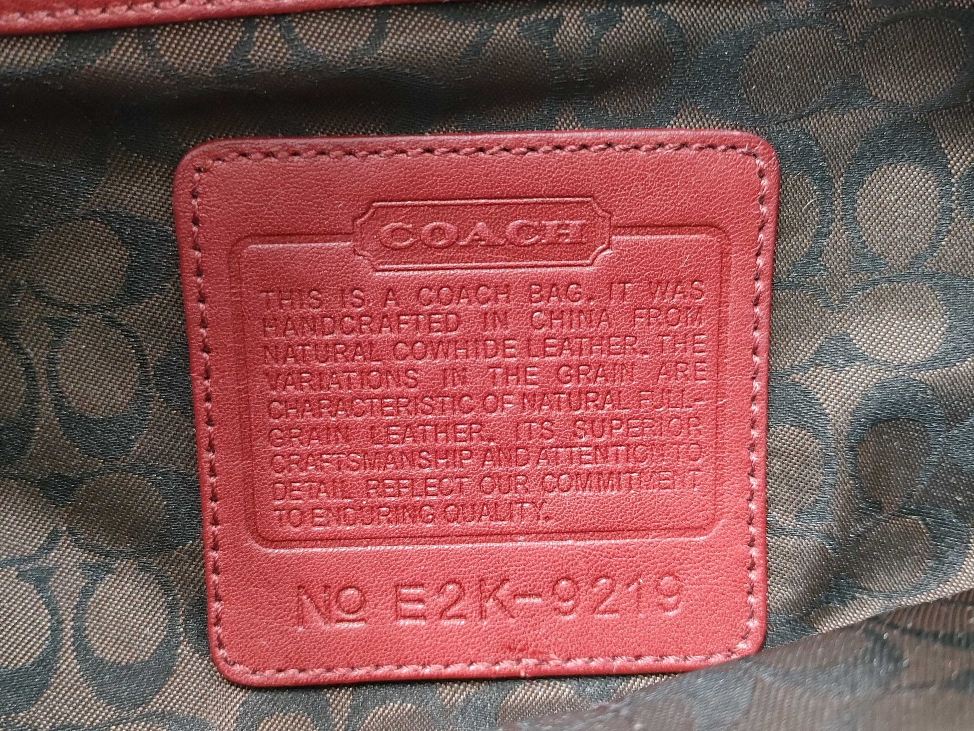 COACH Leather Bag*4 Shoulder Bag