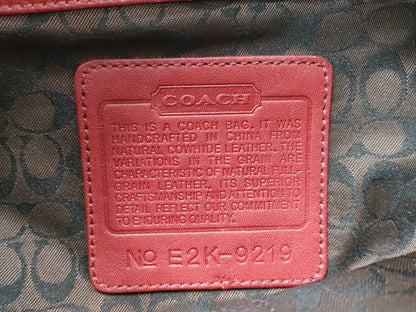 COACH Leather Bag*4 Shoulder Bag