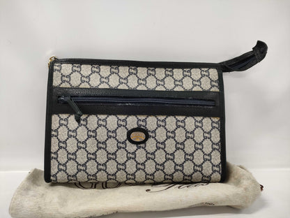 GUCCI GG Supreme Gucci Plus Clutch Bag Second Bag