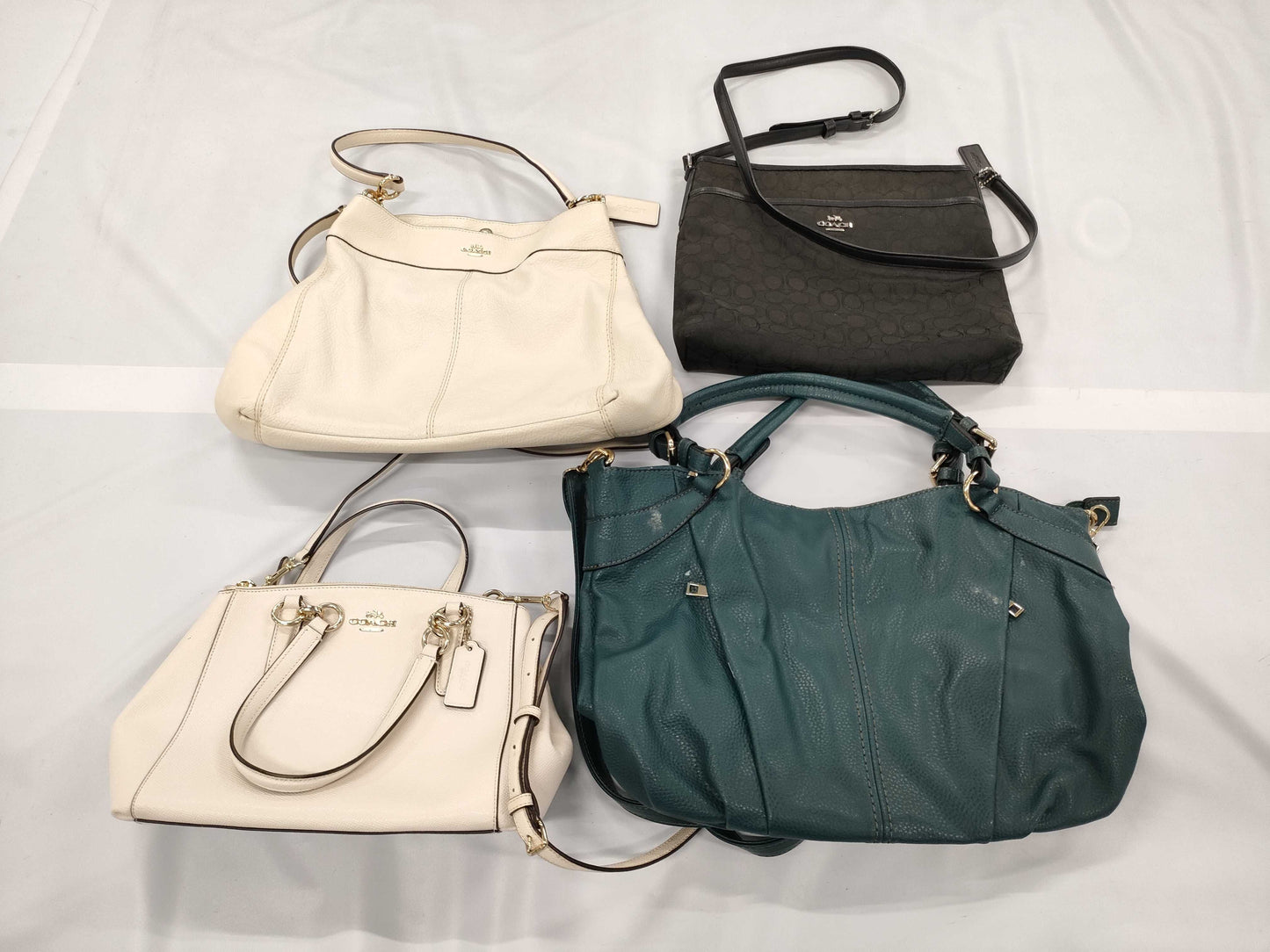 COACH Signature Leather Bag Set Tote Bag