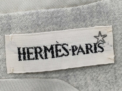 HERMES Cashmere Collarless Jacket