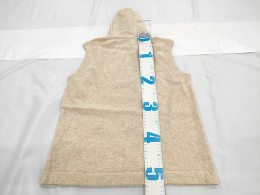 HERMES Cashmere Sleeveless Turtleneck Top