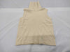 HERMES Sleeveless Turtleneck Off-White Top