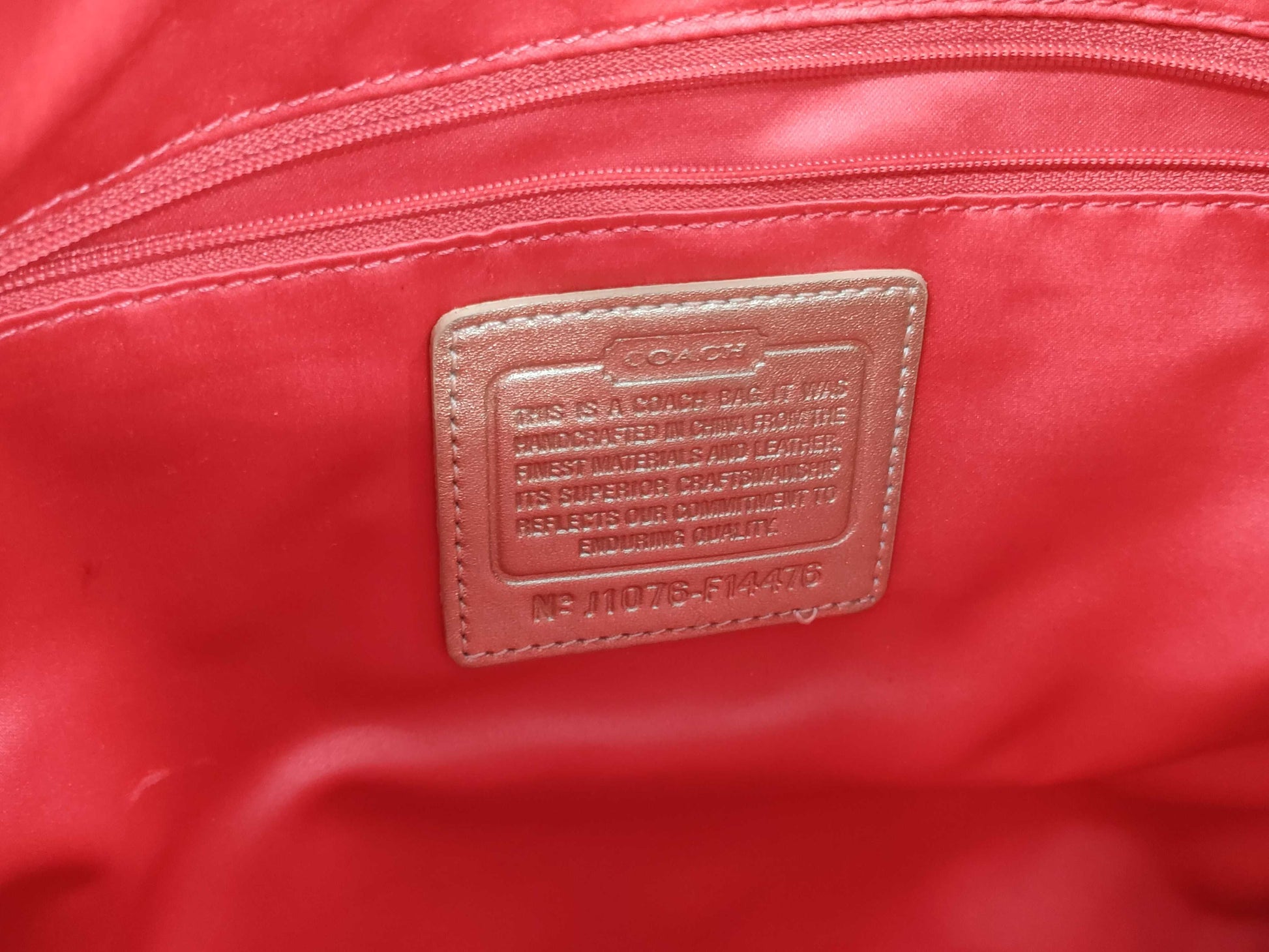 COACH G1171 etc. 3-piece set bag