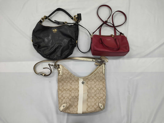 COACH G1171 etc. 3-piece set bag