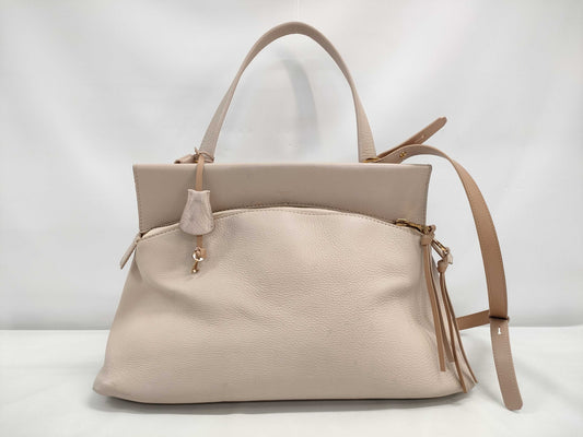 Aniona Segreta Leather Shoulder Bag