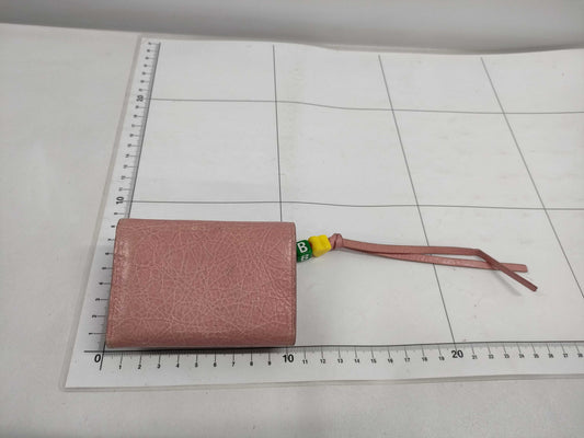 BALENCIAGA le city mini wallet with charm