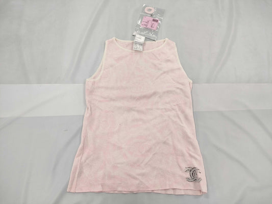 CHANEL 09C P34547K01098 Sleeveless Top Tops