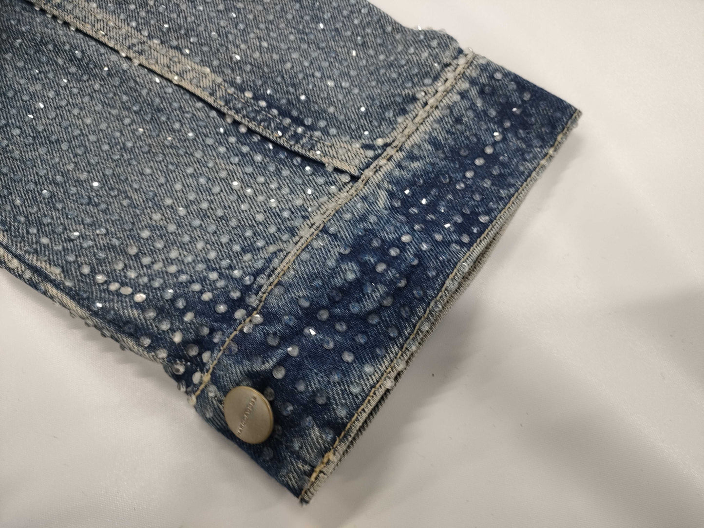 MARC JACOBS 2S4RJC005D08 155/80A Crystal Denim Jacket