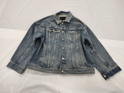 MARC JACOBS 2S4RJC005D08 155/80A Crystal Denim Jacket