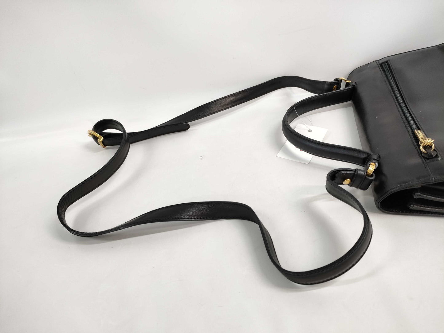 Salvatore Ferragamo Gancini Leather 2WAY Handbag