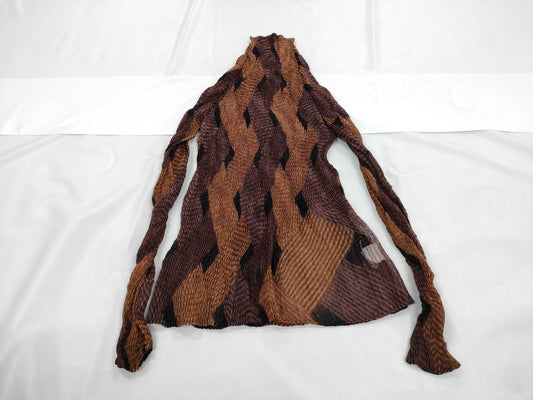 ISSEY MIYAKE Long Sleeve Pleats Please Top