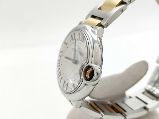 Cartier Ballon Bleu W69008Z3 3005 176159MX Quartz Boys' Watch