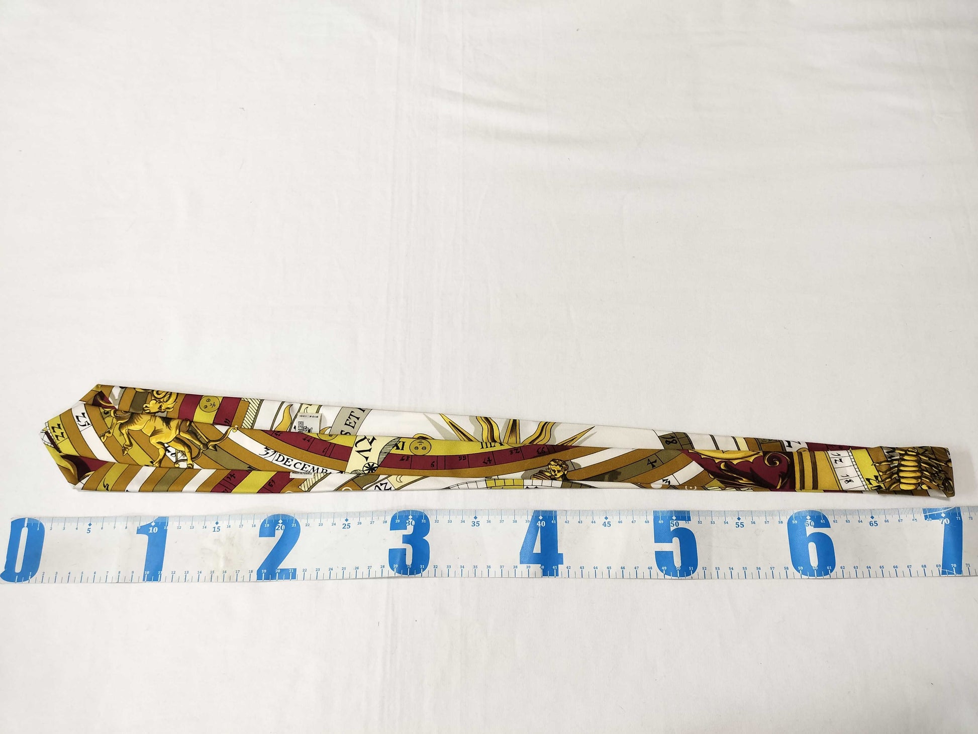 HERMES all-over print tie