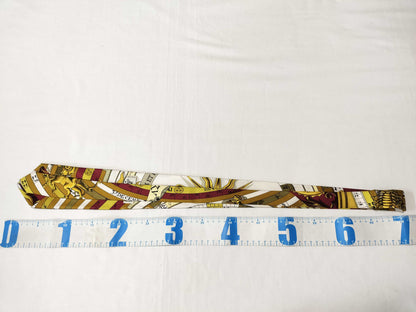 HERMES all-over print tie