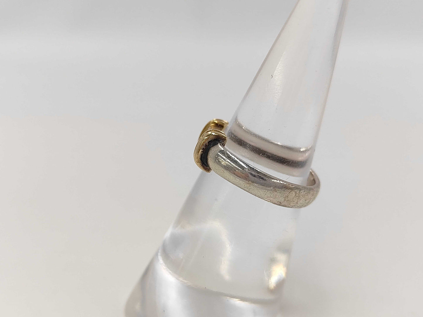 Tiffany & Co. 925/750 Stacking Ruby Ring, 3.3g 