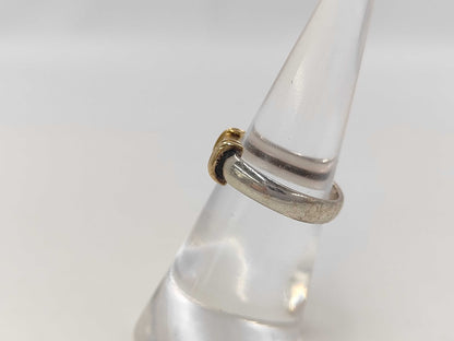 Tiffany & Co. 925/750 Stacking Ruby Ring, 3.3g 