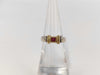 Tiffany & Co. 925/750 Stacking Ruby Ring, 3.3g 
