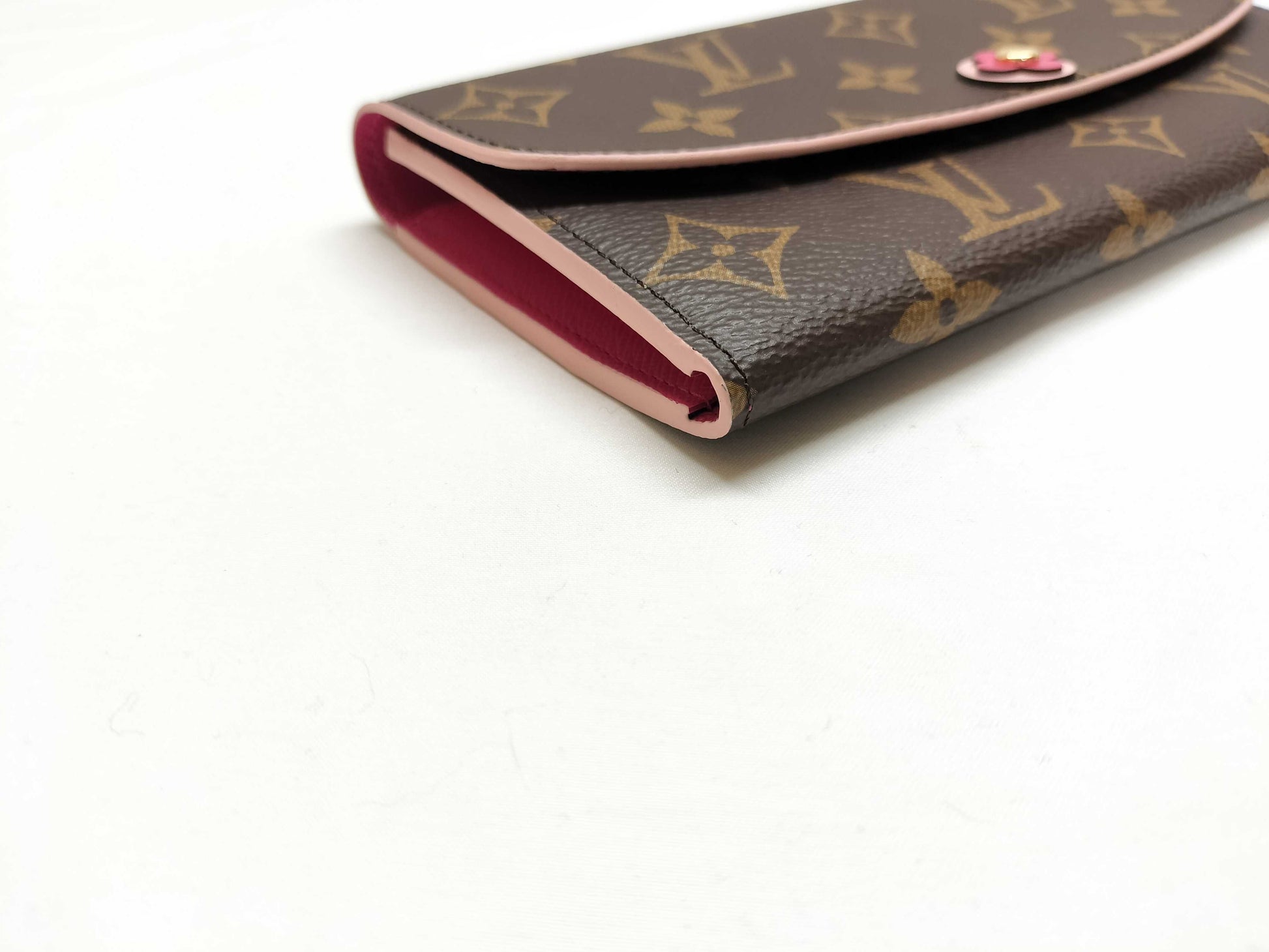 LOUIS VUITTON Monogram Portefeuille Emily Flower Wallet