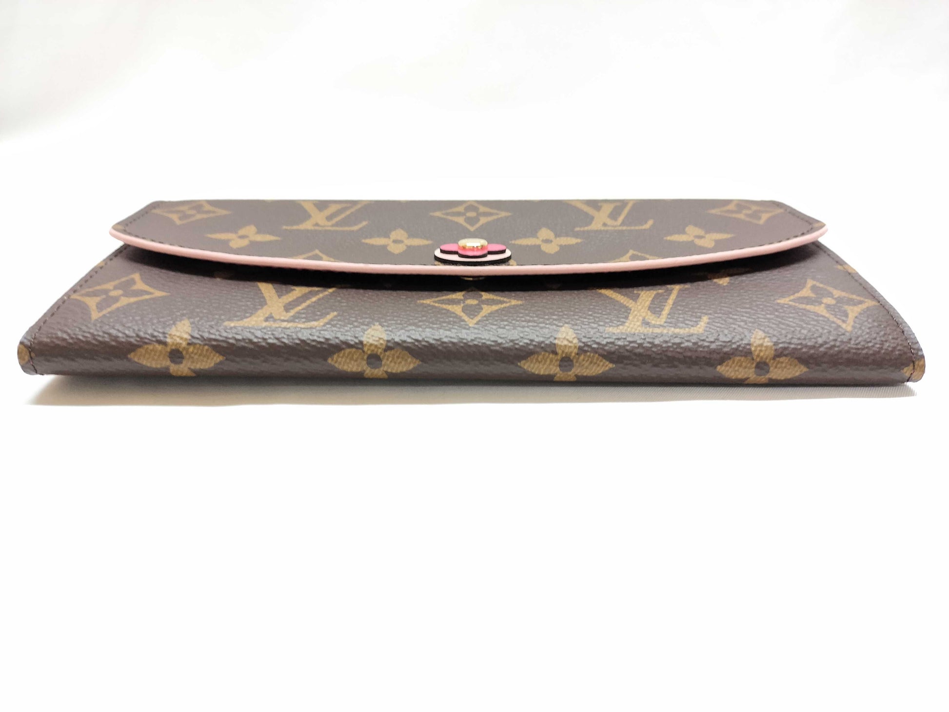 LOUIS VUITTON Monogram Portefeuille Emily Flower Wallet
