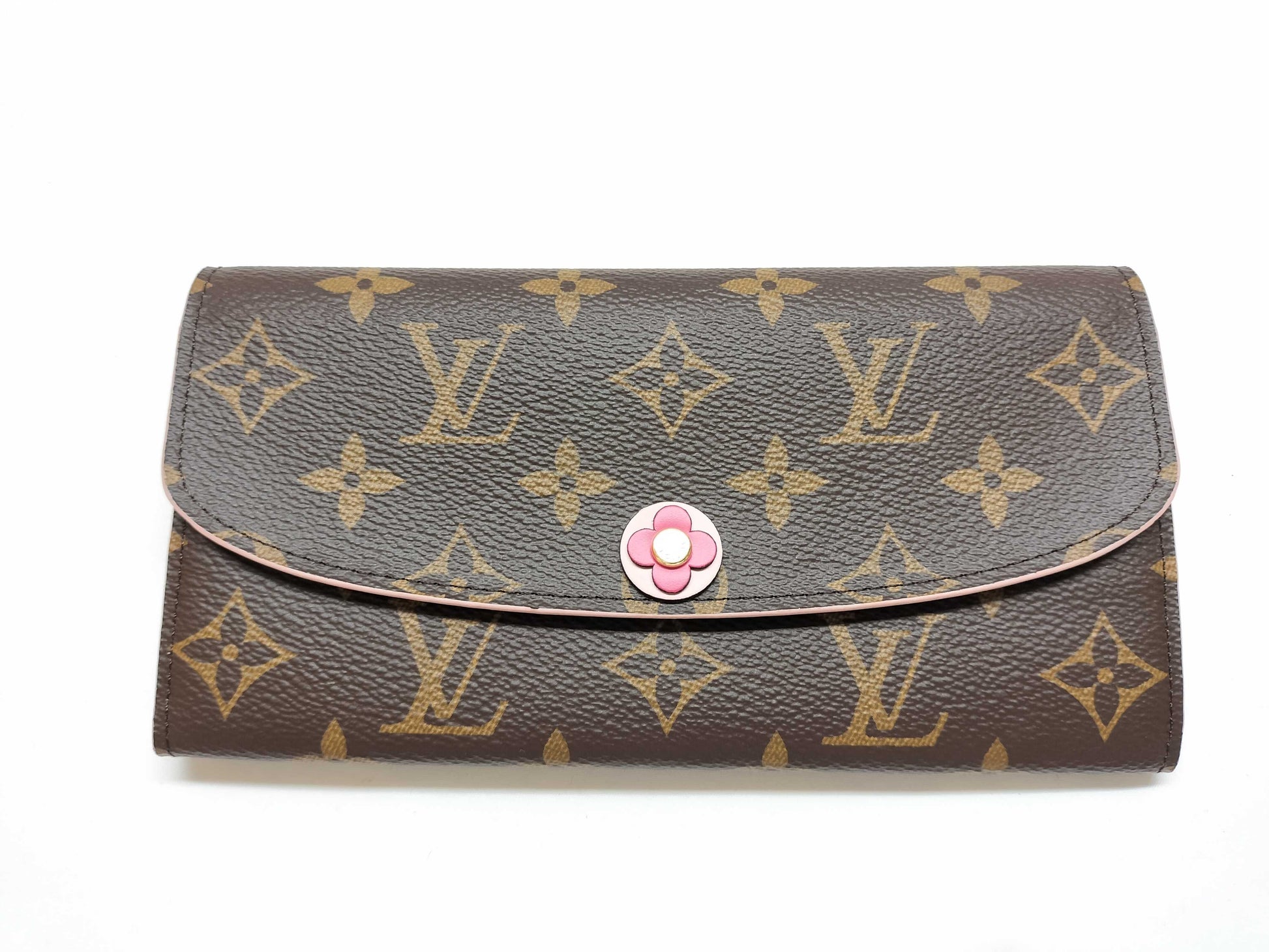 LOUIS VUITTON Monogram Portefeuille Emily Flower Wallet