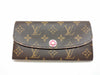 LOUIS VUITTON Monogram Portefeuille Emily Flower Wallet
