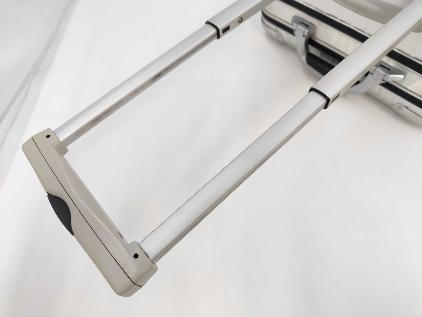RIMOWA Silver Integral Suitcase Carry-on Bag