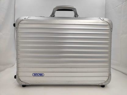 RIMOWA Silver Integral Suitcase Carry-on Bag