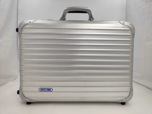 RIMOWA Silver Integral Suitcase Carry-on Bag