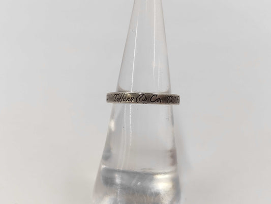 Tiffany & Co. Notes Narrow New York SV925 2.8g Ring