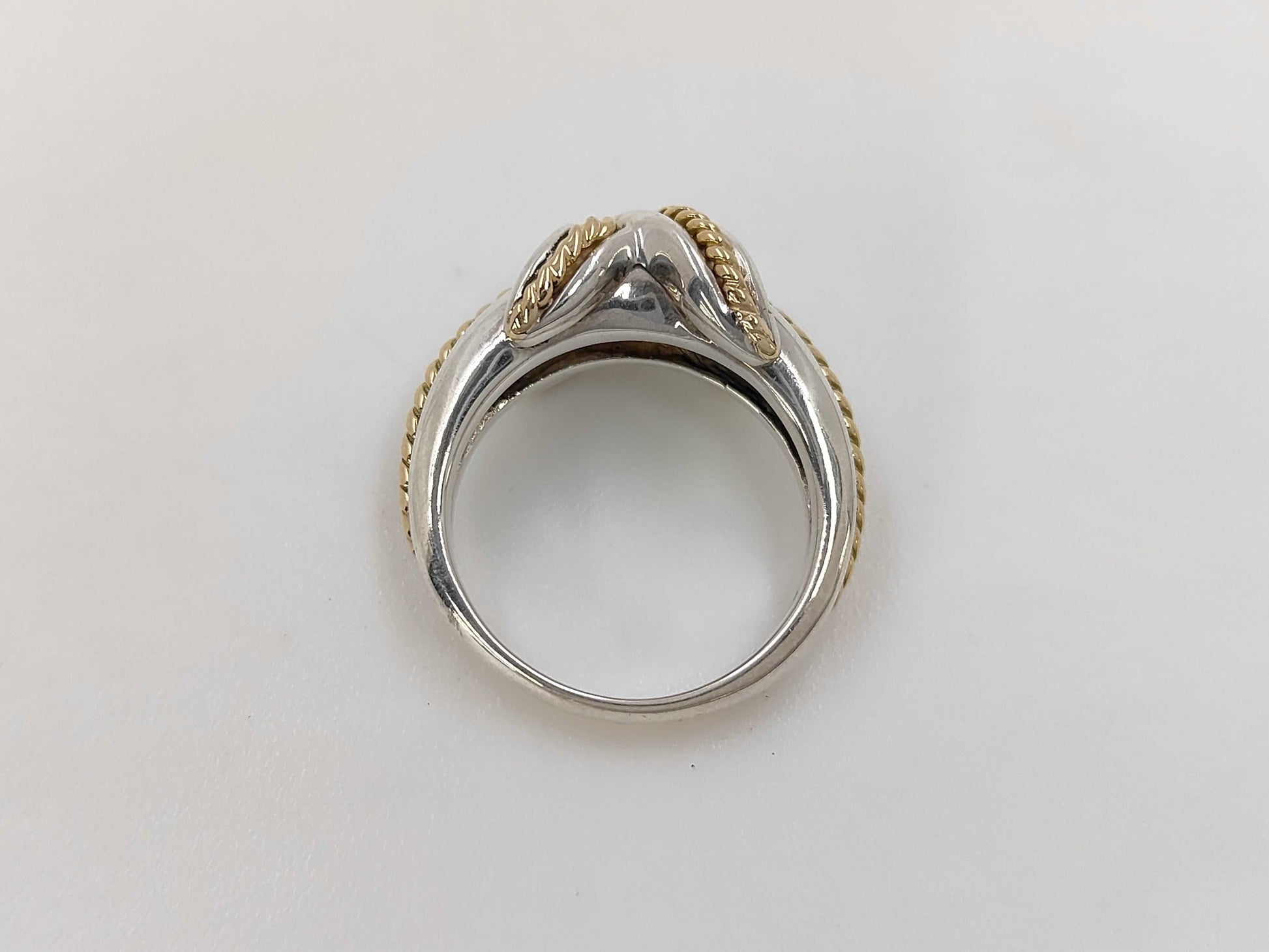 Tiffany & Co. Signature SV925/750 7g 7.4g Ring