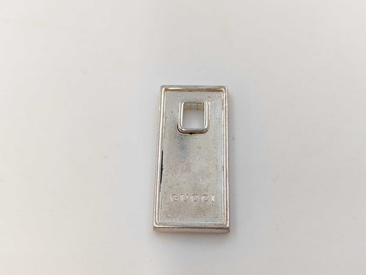 GUCCI Plate SV925 Pendant Top
