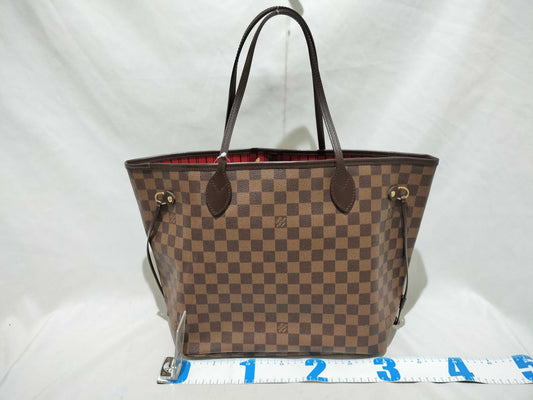 LOUIS VUITTON Damier N51105 Neverfull MM Tote Bag