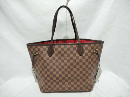 LOUIS VUITTON Damier N51105 Neverfull MM Tote Bag