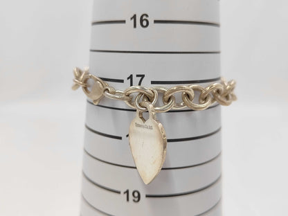 Tiffany & Co. Heart SV925 34.3g Bracelet/Bangle