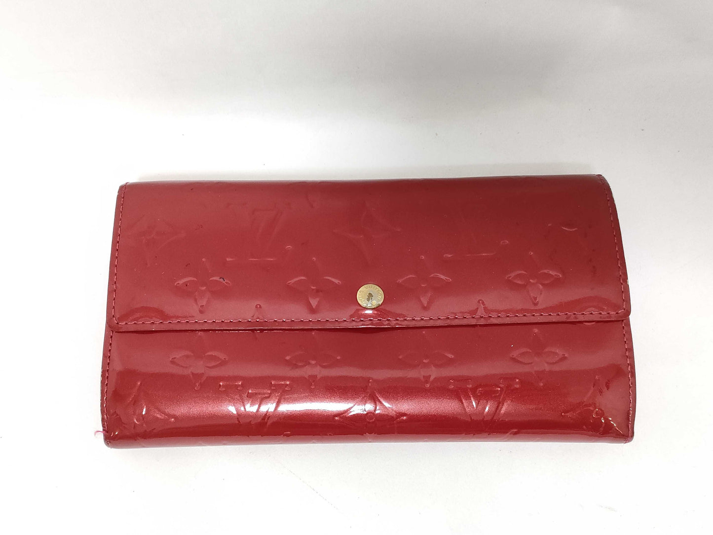 LOUIS VUITTON Vernis Portefeuille Sarah Wallet