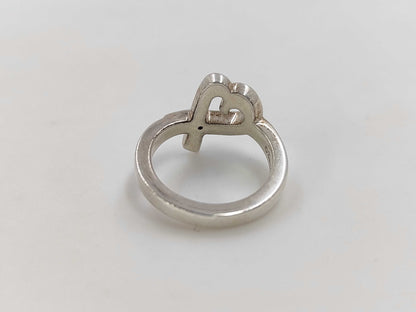 Tiffany & Co. Loving Heart Paloma Picasso 1 Diamond SV925 5.0g Ring