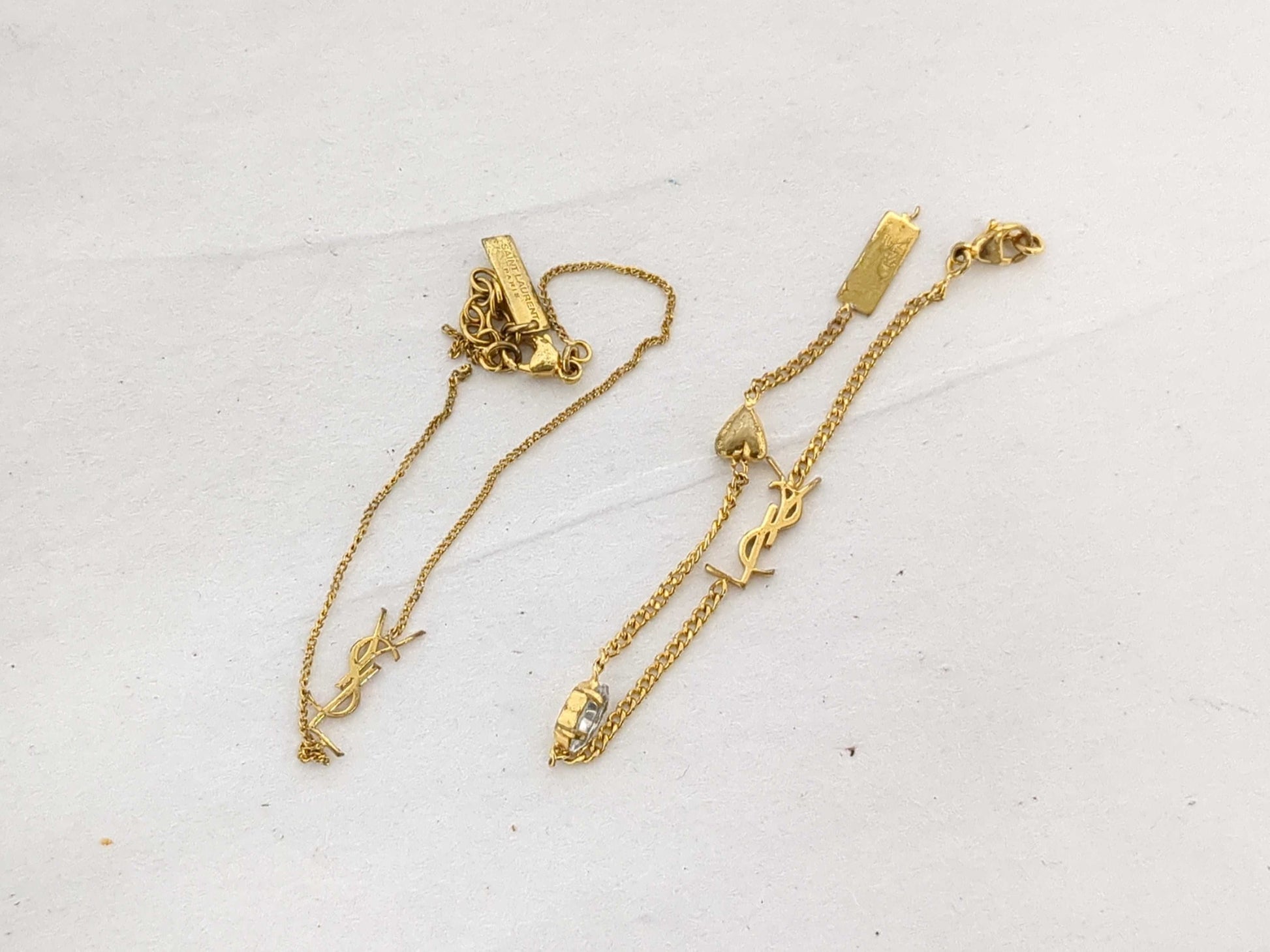 SAINT LAURENT Torn Bracelet 