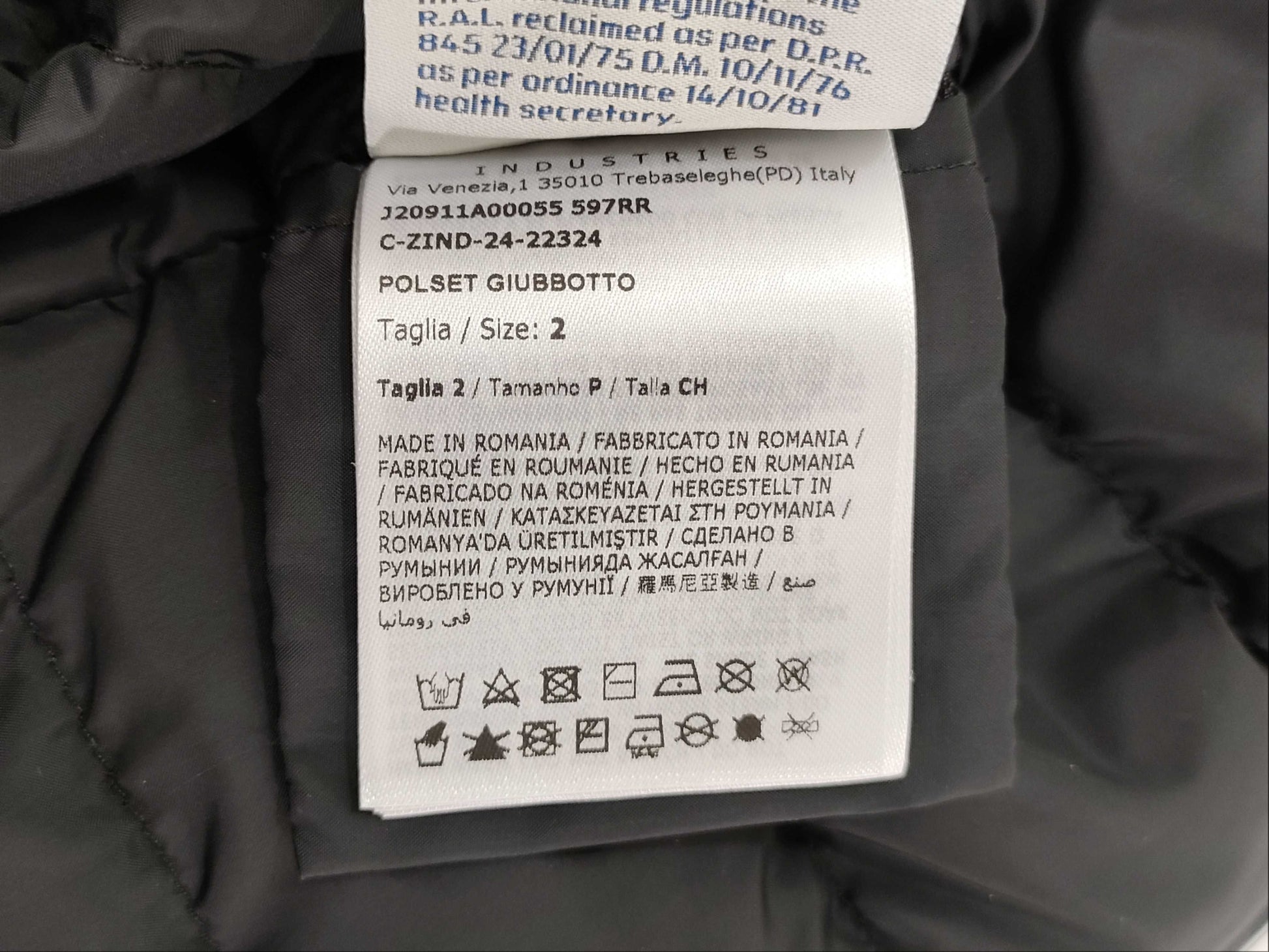 MONCLER POLSET GIUBBOTTO Down Jacket J2091