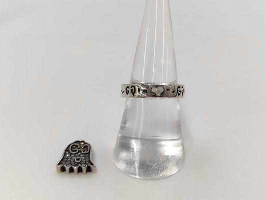 GUCCI Ghost SV925 7.7g Ring